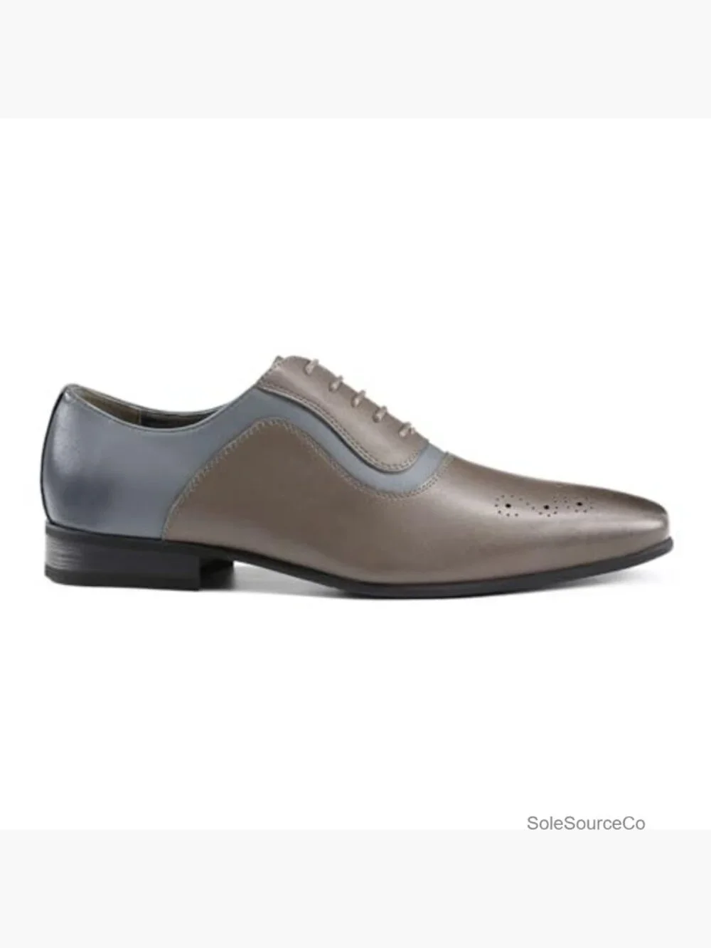 Men's Dress Oxfords Cap Toe Formal Shoes Lace Up Non-Slip Sole Cushioned Insole